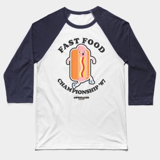 Fast Food Championship '87 Baseball T-Shirt